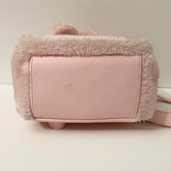 Loungefly Sanrio My Melody Fuzzy Mini Backpack Bag Flaws - Picture 10 of 16